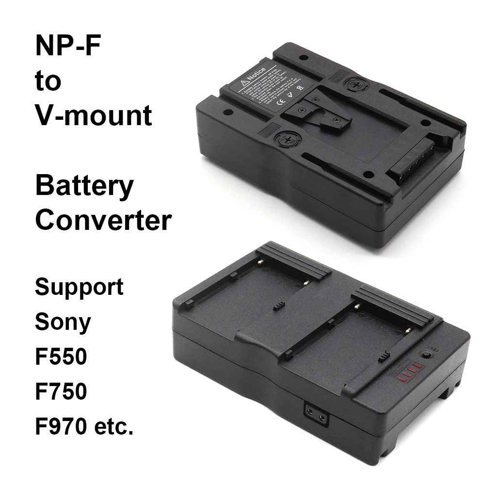 

NP-F к V-mount D-Tap преобразователь адаптера батареи вход 7,2 в выход 13 В ~ 16,8 в для Sony F550 F750 F970 и т. д. Светодиодная лампа HD монитор