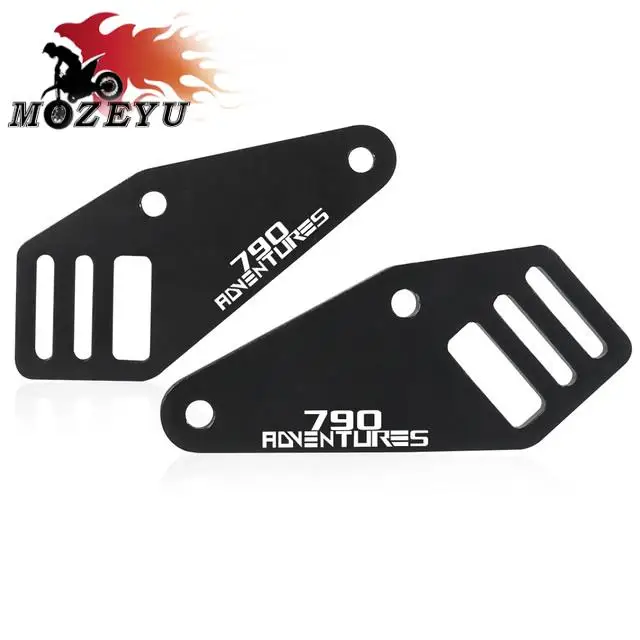 

790 890 ADV Motorcycle Passenger Peg Luggage Strap Plate Set For 790 ADVENTURE S/R 2018 2019 2020 2021 890 Adventure R 2020 2021