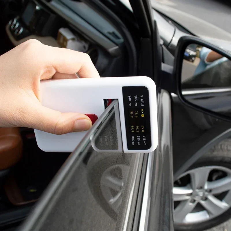 Портативный окошковый тонировочный измеритель передачи измерение УФ-Блокировка