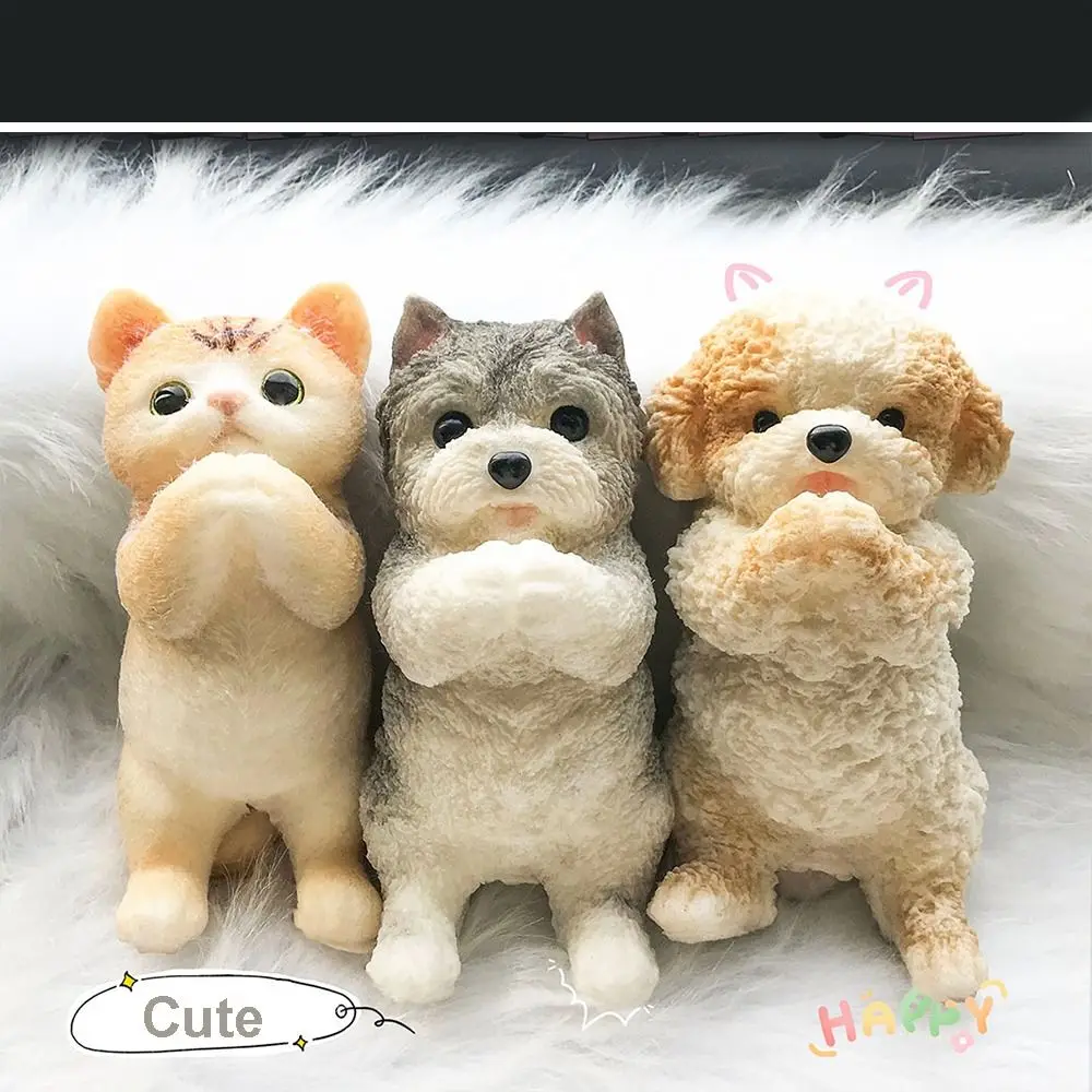 Липкие поздравляющие игрушки Taba Cat Relief Relax Stress Гигантская собака Мягкие Сувениры
