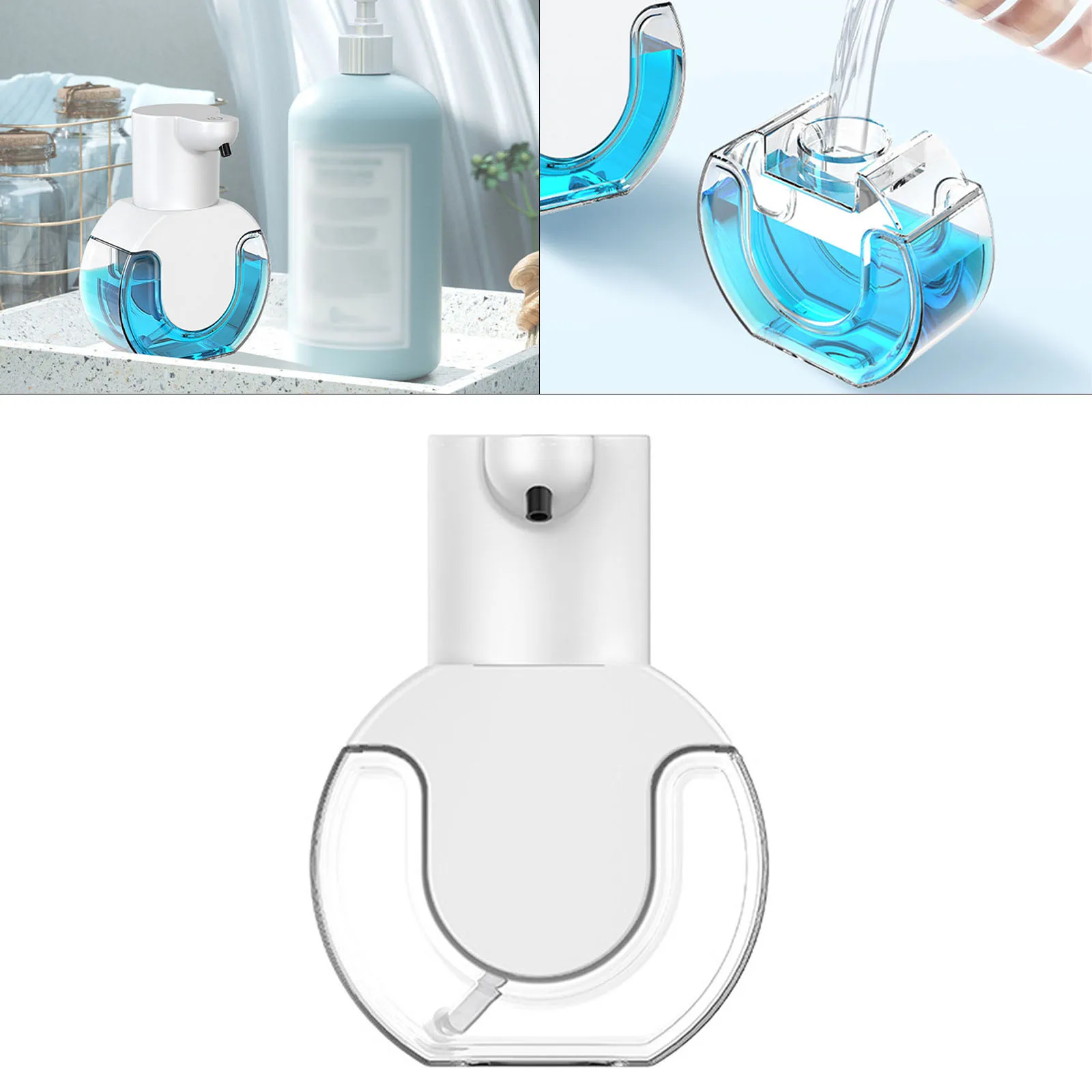 

USB Charging Cable Soap Dispenser 420 Ml Adjustable Soap Dispenser Automatic Lithium Battery Soap Liquid Dispenser Wholesale