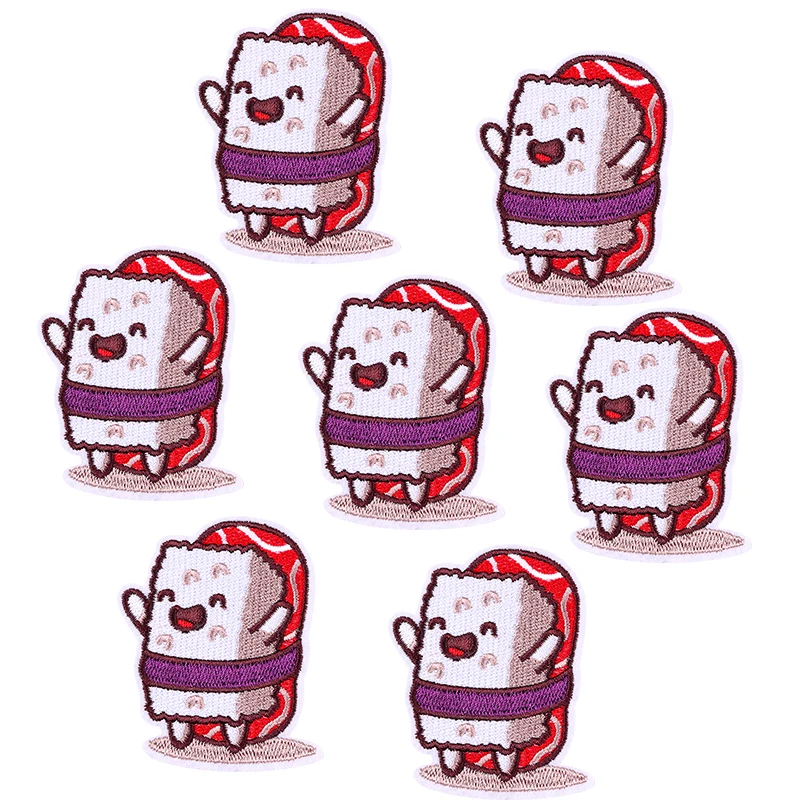 10 шт./лот оптовая продажа нашивки с вышивкой мультфильма обезьяны и кошки для