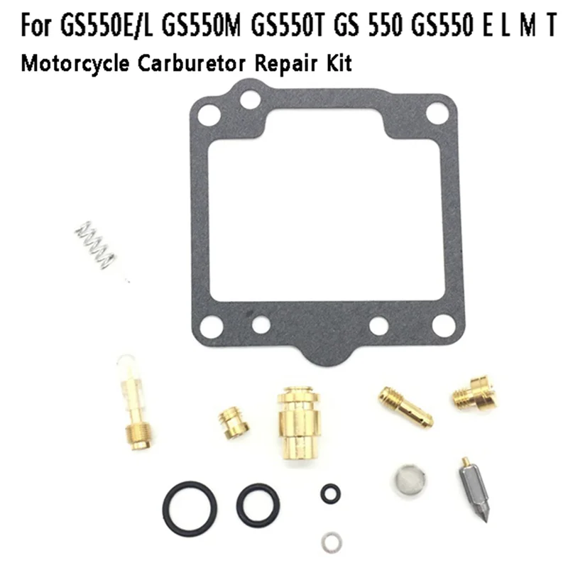 Комплект Для Ремонта Карбюратора мотоцикла прокладка для Suzuki GS550E/L GS550M GS550T GS 550 GS550