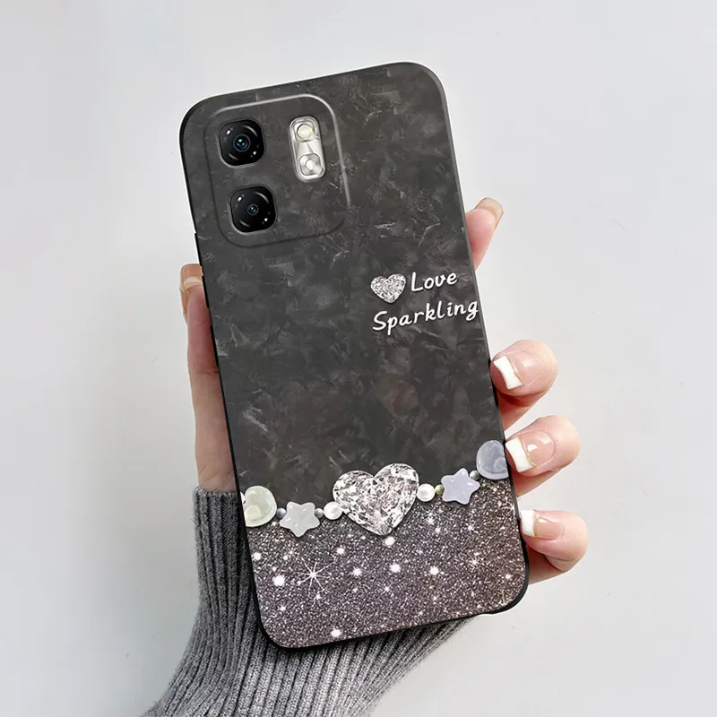 Для Infinix Smart 9 Чехол X6532 Мягкий защитный силиконовый чехол из ТПУ с рисунком для Hot