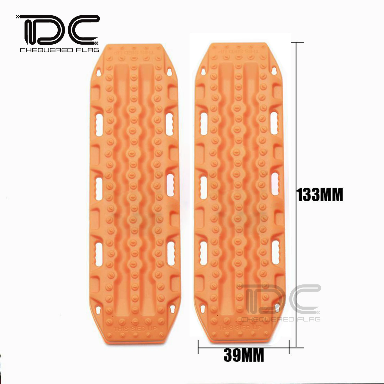 

1/10 RC Tracked Vehicle Skid Plate Sand Escape Board for Traxxas TRX4 TRX6 6x6 Axial Scx10 Redcat Defender RC Crawler Car Part