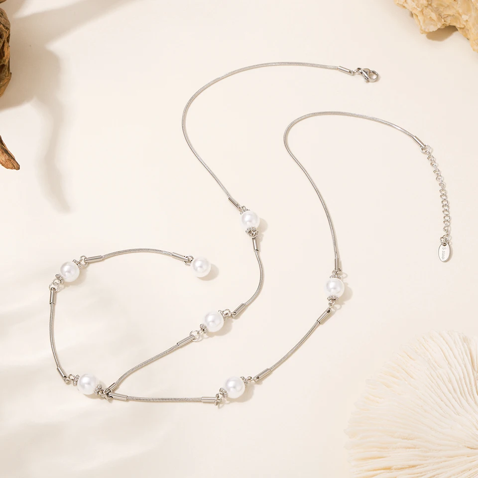 Ожерелья матраса из нержавеющей стали для женщин позолоченные 18 карат с