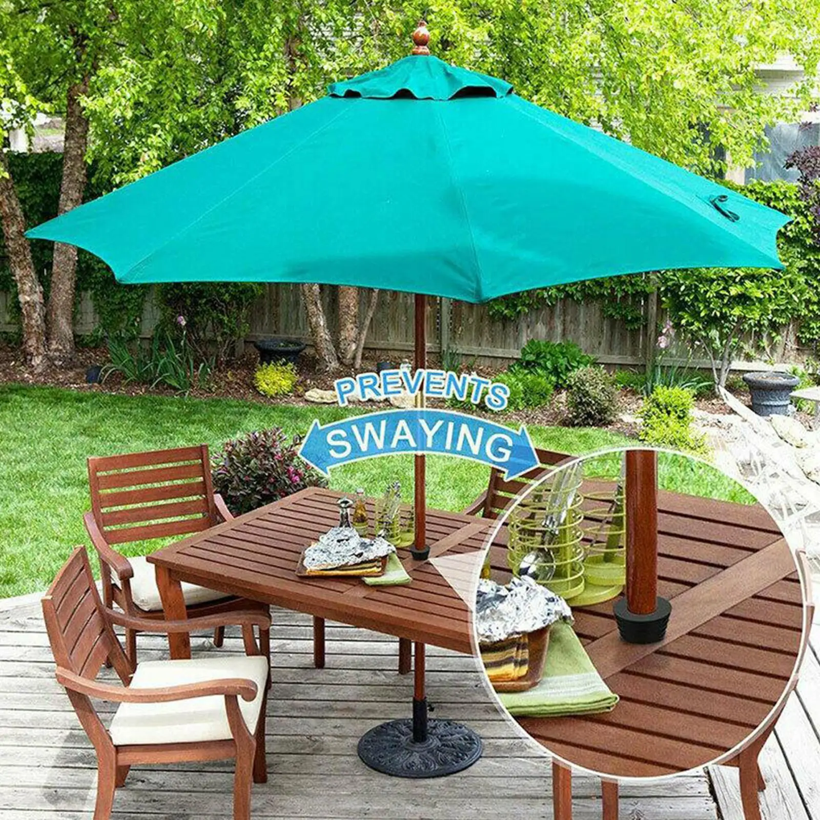 

Silicone Umbrella Cone Umbrella Wedge Outdoor Garden Rubber Umbrella Plug Protective Table Outdoor Hole Table Umbrella A1o5