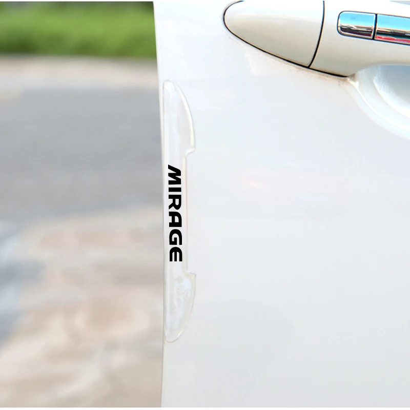 4pcs Car door impact strip for mitsubishi Mirage g4 eclipse asx outlander 1 2 3 xpander lancer c x 7 8 9 car Accessories | Автомобили и