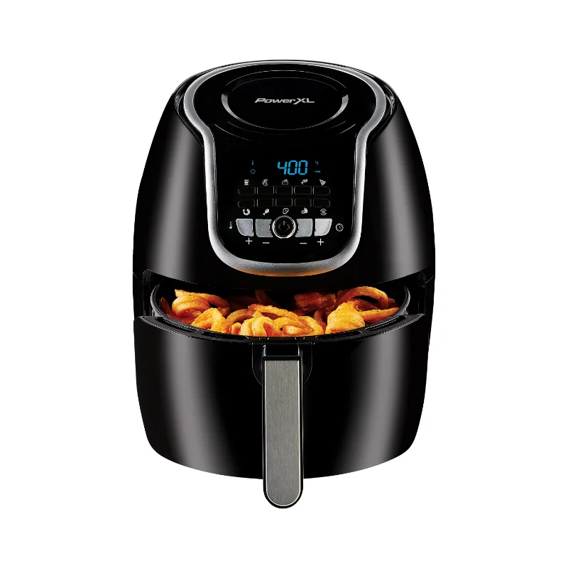 Воздушная фритюрница. Spinning Air Fryer Grill for one person. Instant Vortex Plus 6qt. POWERXL 6018238.