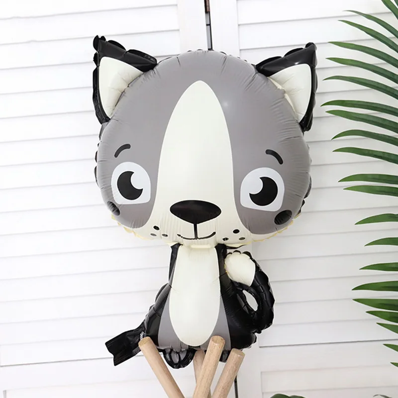 Воздушный шар в форме животных лиса панда слон кролик Пингвин детские игрушки