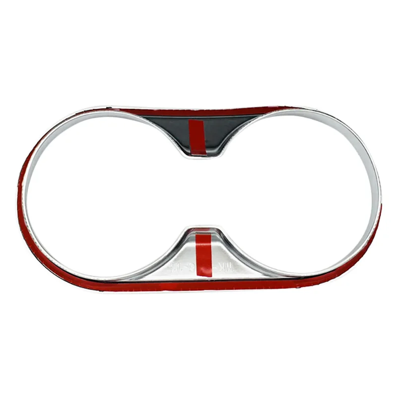 For Mazda CX-5 CX5 2017 2018 ABS Chrome Central Armrest Water Cup Holder Frame Decoration Cover Trim | Drinks Holders