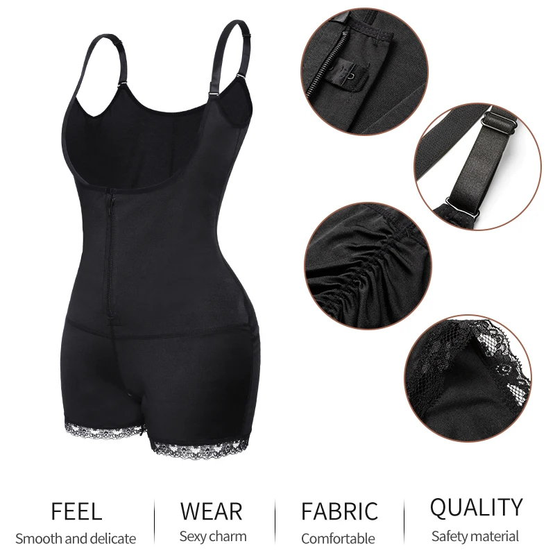 Miss Moly Body Shaper Women Nude Slimming Seamless Bodysuit Fashion Adjustable Strap Corsets Butt Lifter Tummy Control Underwear