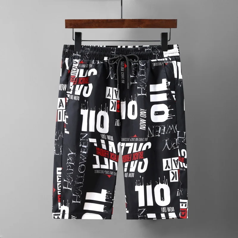 

Мужские летние шорты с рисунком, размеры 2XL-12XL