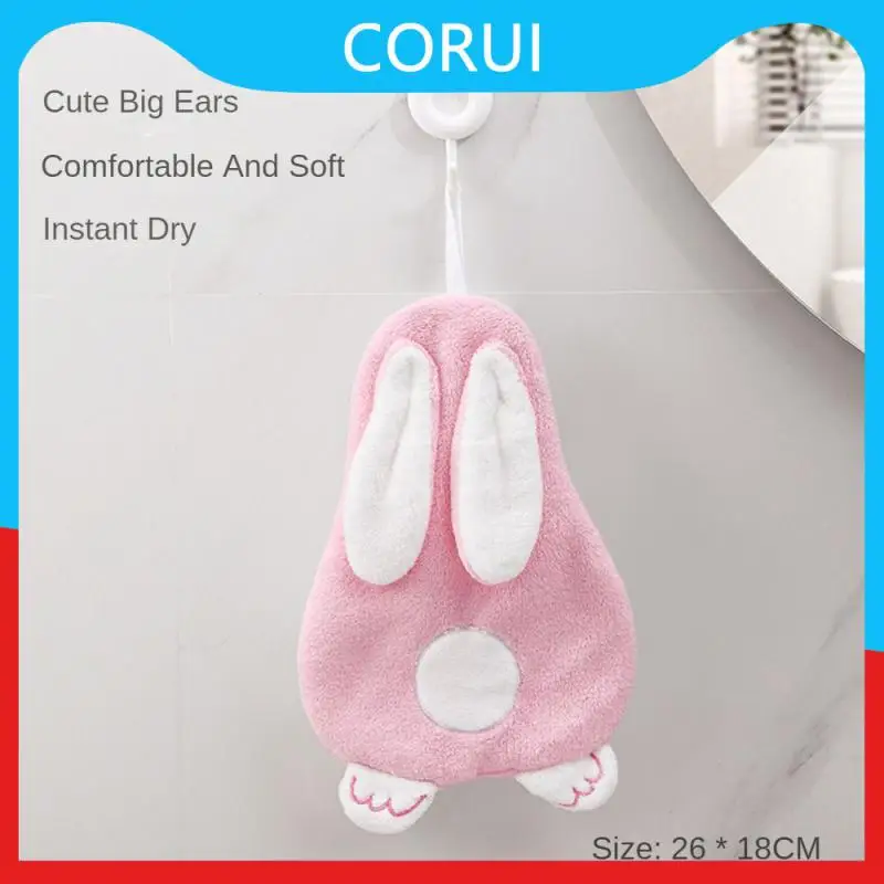 

Easy To Wipe Without Hurting Hands Towel Small Body Can Also Have Large Capacity Wash Towel Hangable Soft Towel Towel Set