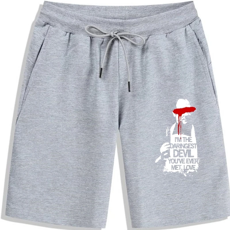 

Supernatural Crowley Evil Demon Horror Man Camisa Shorts & Shorts All Cotton Movie Print O Neck Shorts for men Family