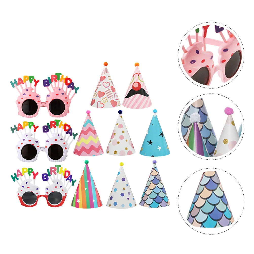 

11 шт., конические шляпы премиум-класса для детей и взрослых
