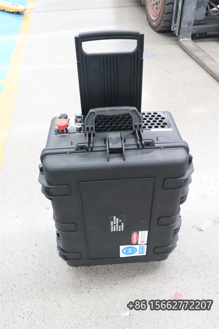 Дерево пластик металл импульсная лазерная машина для очистки поверхностей 100