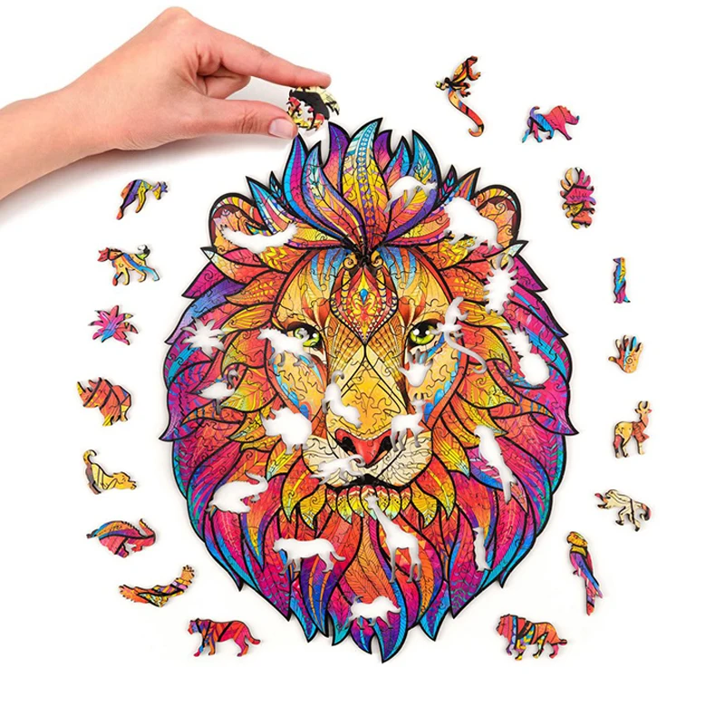 

Деревянные пазлы, лучший подарок для взрослых и детей, пазлы уникальной формы