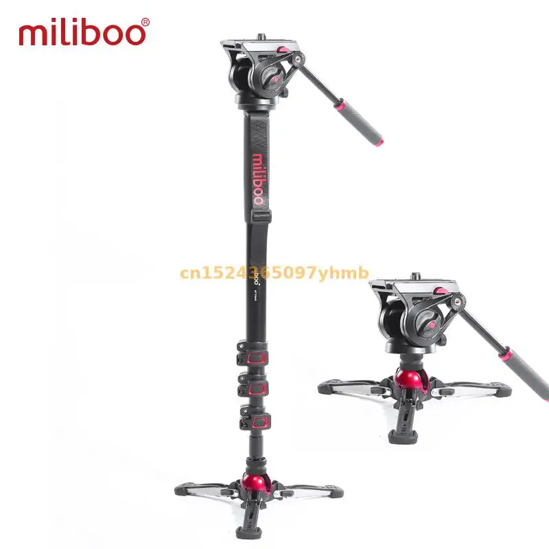 

miliboo MTT705ii Camera Video Monopod with Fluid Drag Head Professional Camera Stand for DSLR, Camcorder Travel 10kg load