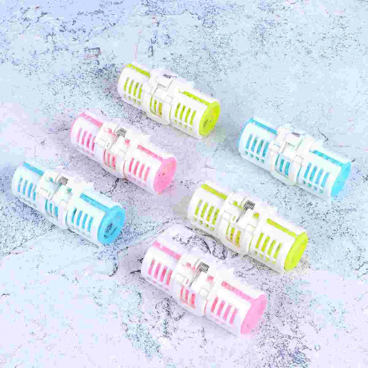

6 Pcs Tool Miss Rollers Hair Volume Styling Curler Self-holding Hairstyle Tools