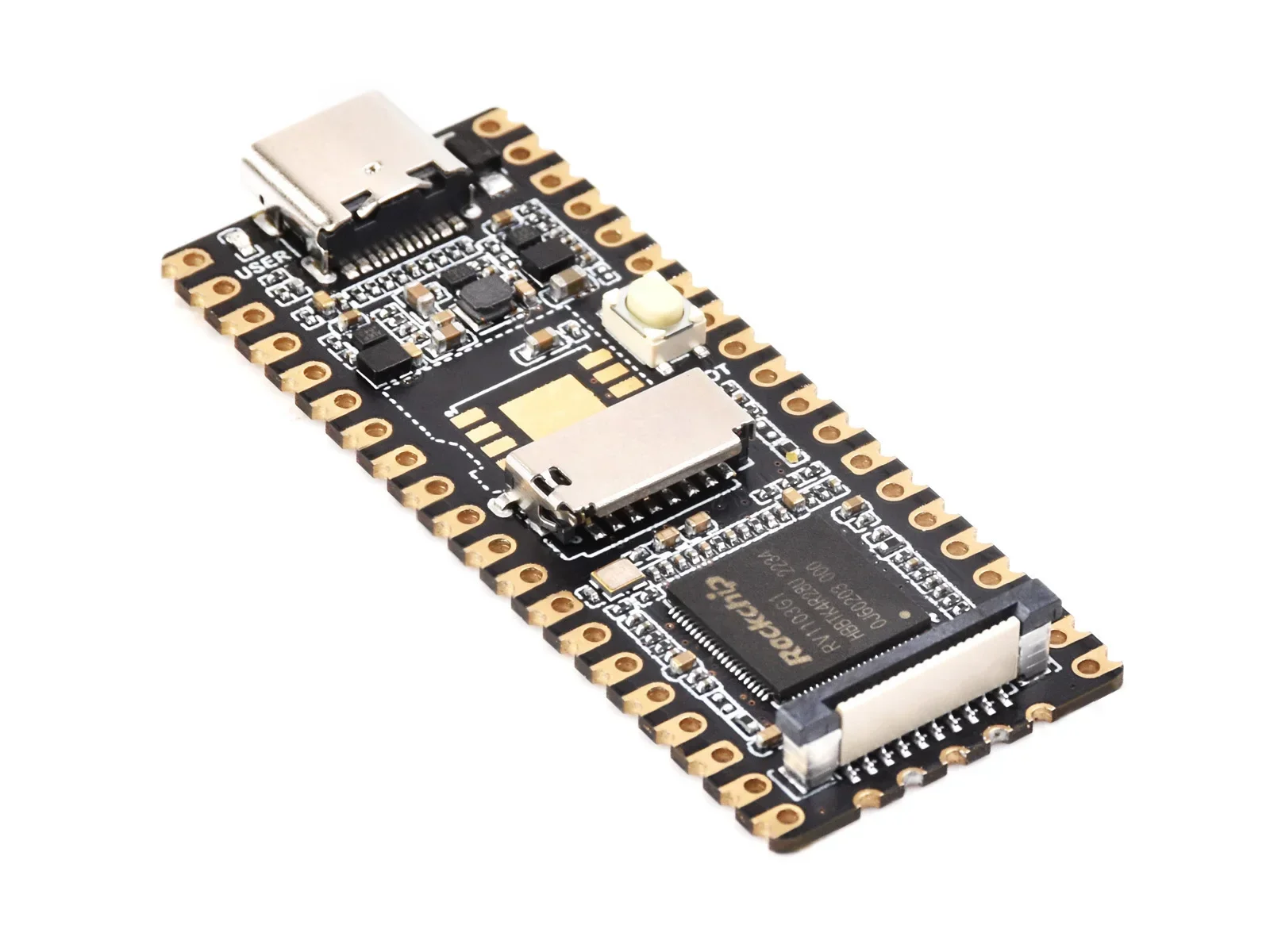 Фото LuckFox Pico / Pico Plus RV1103 Linux Микро-плата разработки, включает процессоры A-RM Cortex-A7/RISC-V MCU/NPU/ISP №3