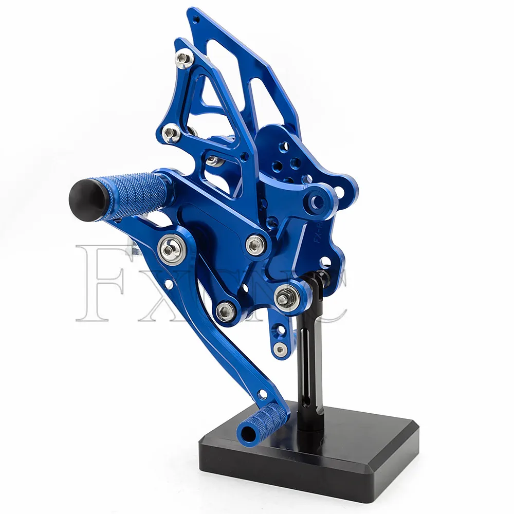 Для Yamaha Yzf R3 Mt03 14-19 R25 14-18 Mt25 15-18 подставка для ног мотоцикла из алюминиевого сплава с ЧПУ, задняя подножка, подножка, задний комплект (art.: 3920d3e503e2d) - 3920d3e503e2d