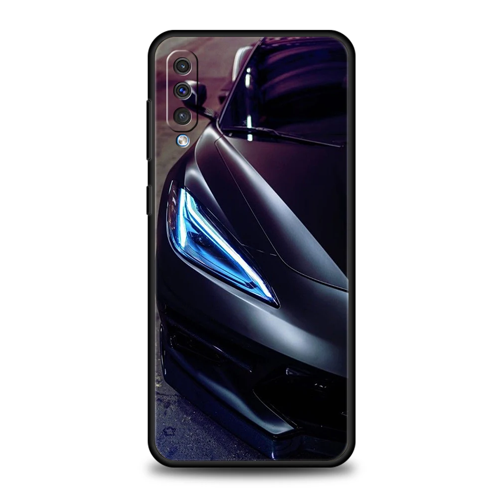 Sports Cars Phone Cover Case For Samsung Galaxy A12 A02 A03 A03S A52 A70 A50 A20 A10 A10S A40 4G Luxury Silicone Shell Fundas