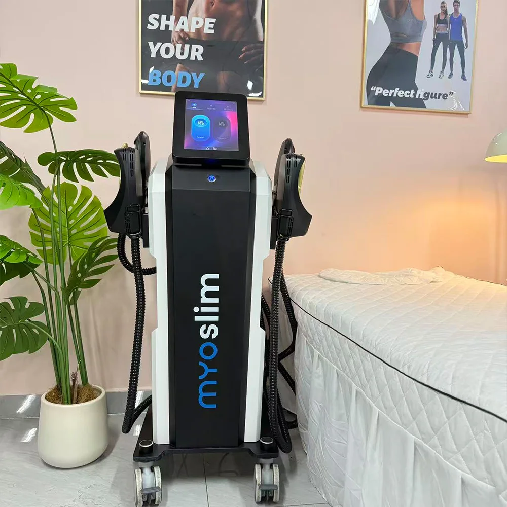 Фото Профессиональный Nova EMS MYOslim Neo 6500 Вт высокой мощности 4 RF ручки Hi-emt Body Sculpt EMS стимуляция мышц бестселлер машина №3