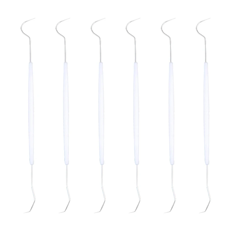 

5PCS/lot Stainless Steel Double Ends Dentist Teeth Clean Hygiene Explorer Probe hook Pick Dental Tool Products Dental Tool