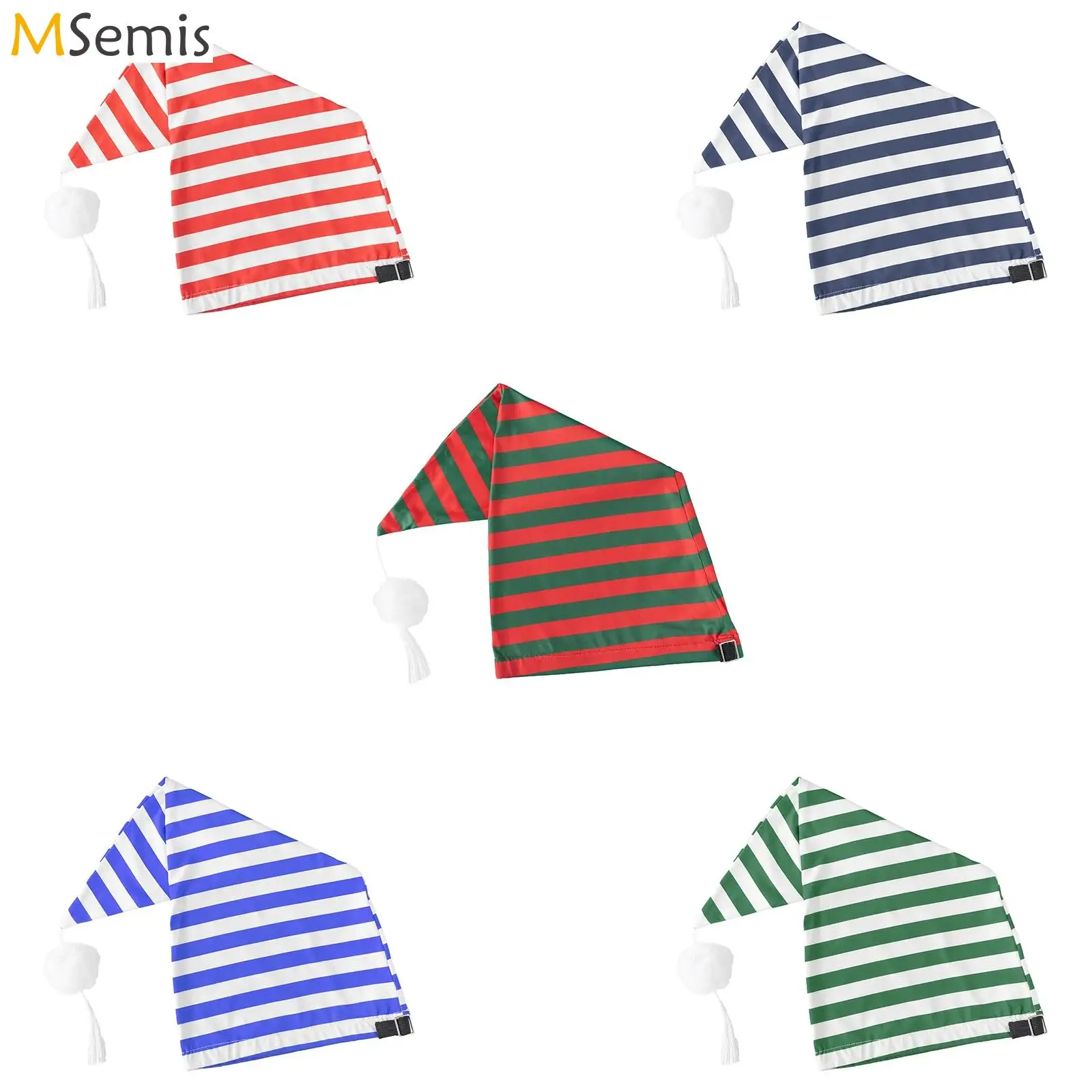 Шапка в полоску для рождественской ночной носки