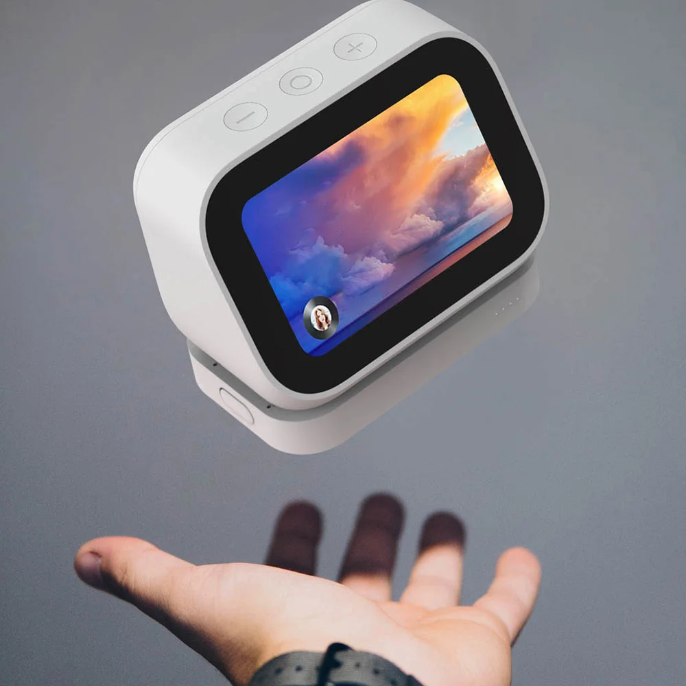 

Xiaomi AI Touch Screen Bluetooth Speaker Digital Display Alarm Clock WiFi Smart Connection Speaker Mi Speaker Youpin Mijia Mi