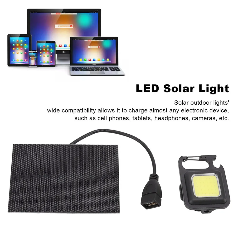 

Монокристаллисветильник светодиодная мини-вспышка USB 5 В, 10 Вт, 800 лм