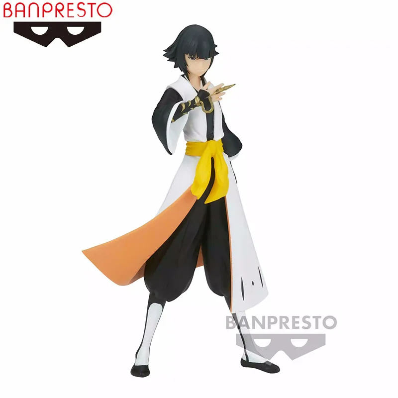 

Original Bandai SOLID AND SOULS BLEACH Soi Fon 14cm PVC Anime Figure Action Model Collectible Toys Gift