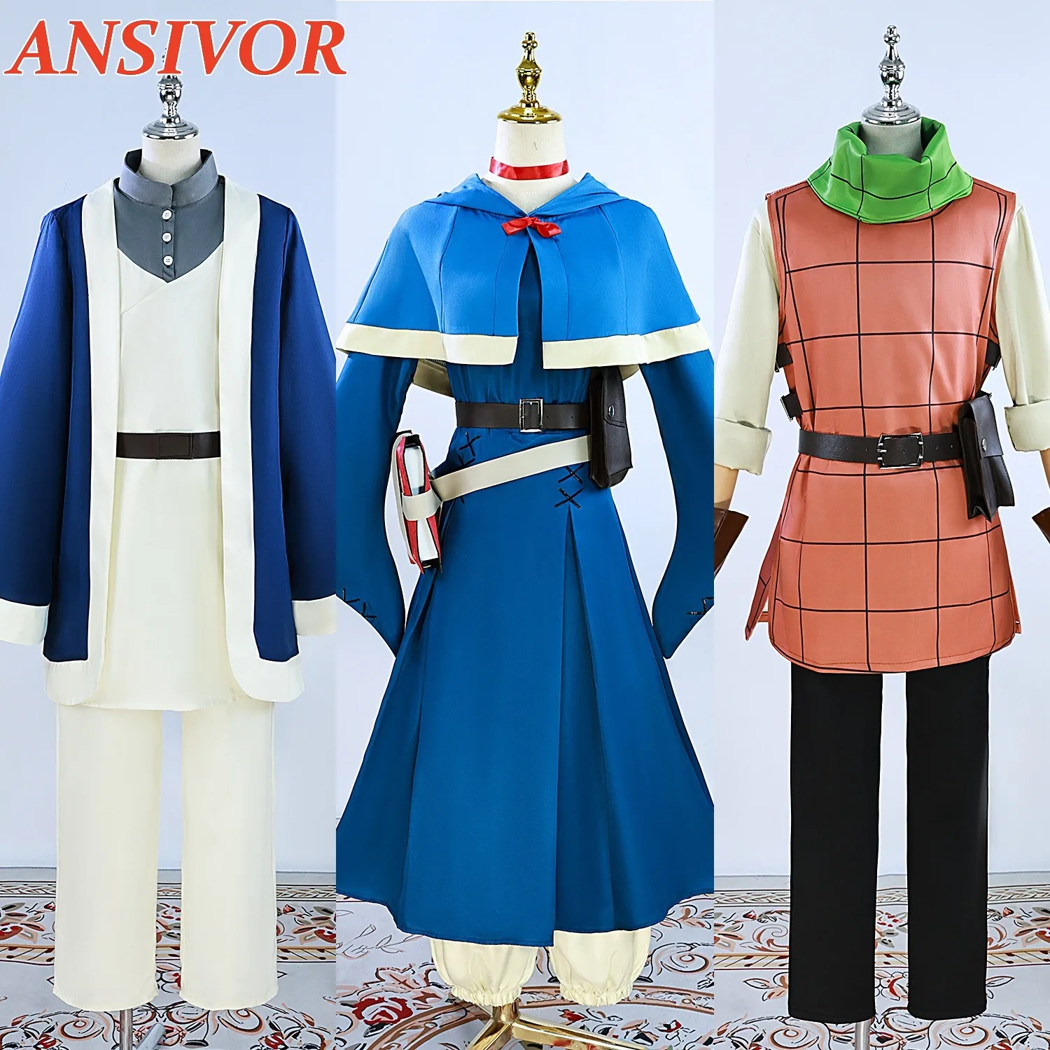 Женский костюм для косплея из аниме вкусные в подземелье