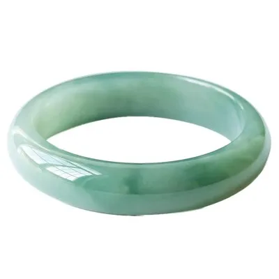 Ювелирные изделия zheru браслет из натурального бирманского нефрита 54 мм-62 мм