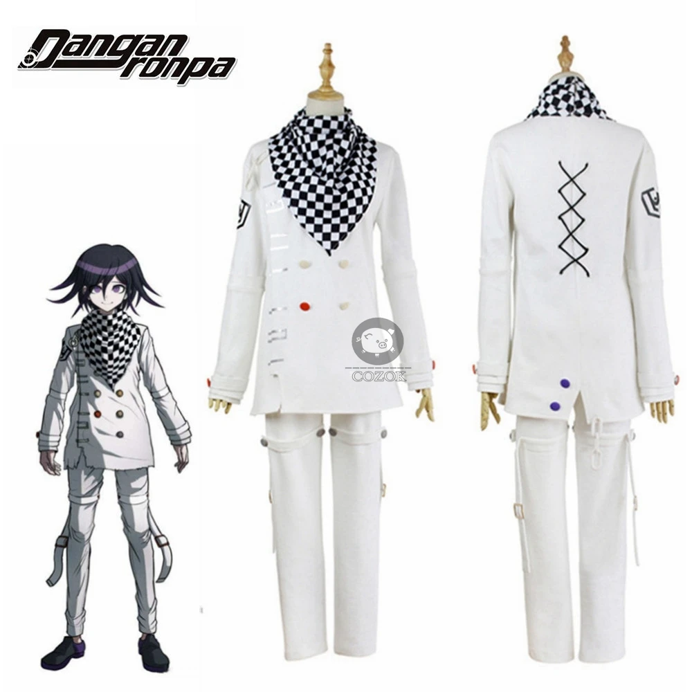 

Anime Danganronpa V3 Ouma kokichi Cosplay Costume Japanese Game School Uniform Suit Outfit Halloween Costumes