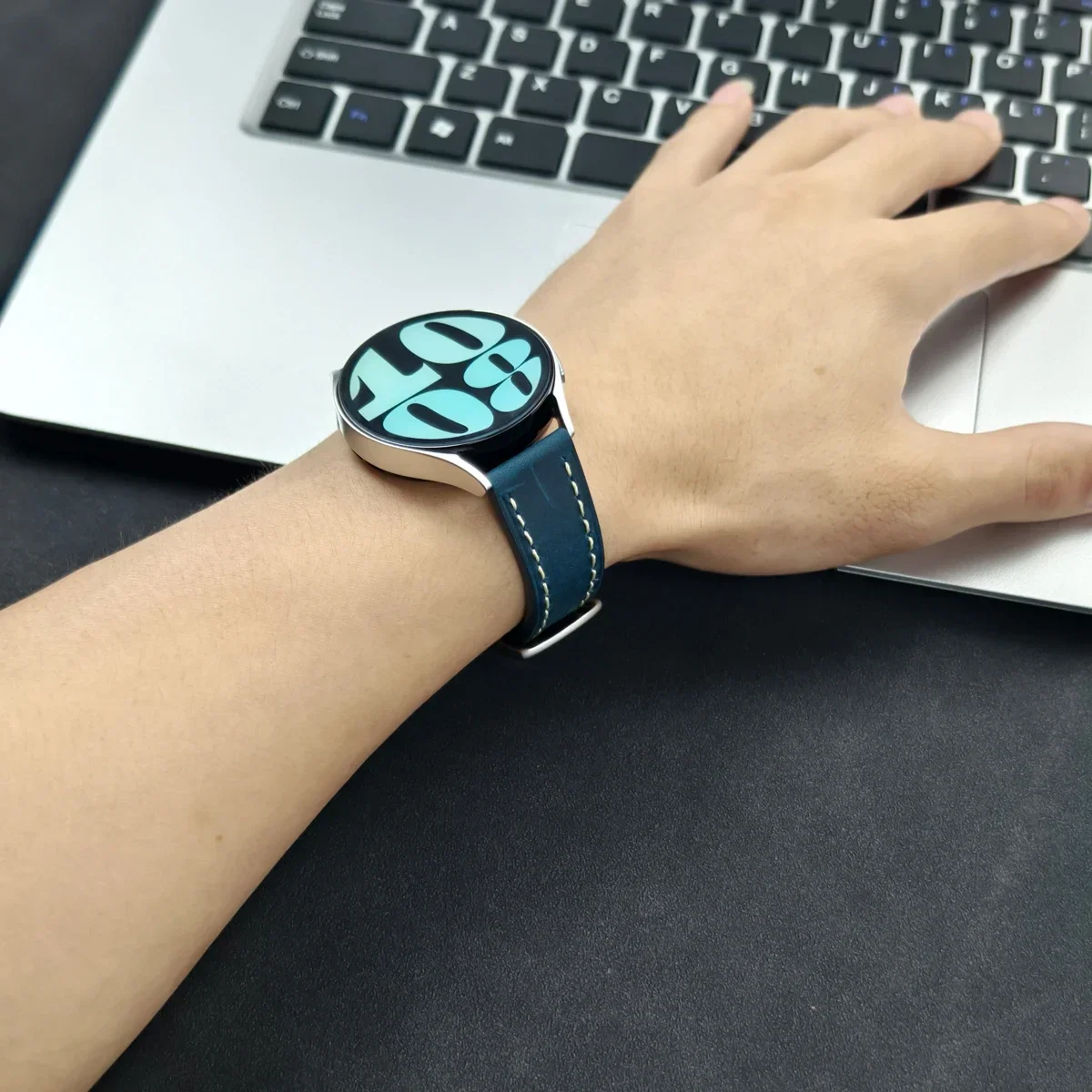 Ремешок кожаный для Samsung Galaxy 6 5 4 44 мм 40 Gear S3 быстросъемный браслет Redmi 3Lite 22 20