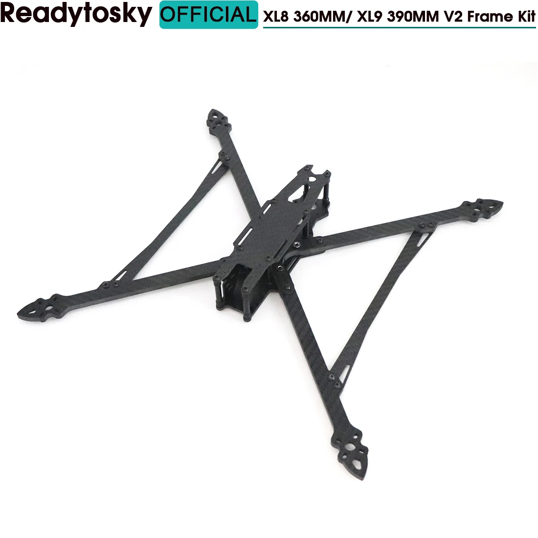 

3K полностью углеродное волокно TrueX XL8 V2 360 мм/XL9 V2 390 мм Arm 5 мм рама для фристайла для FPV камеры комплект Сделано