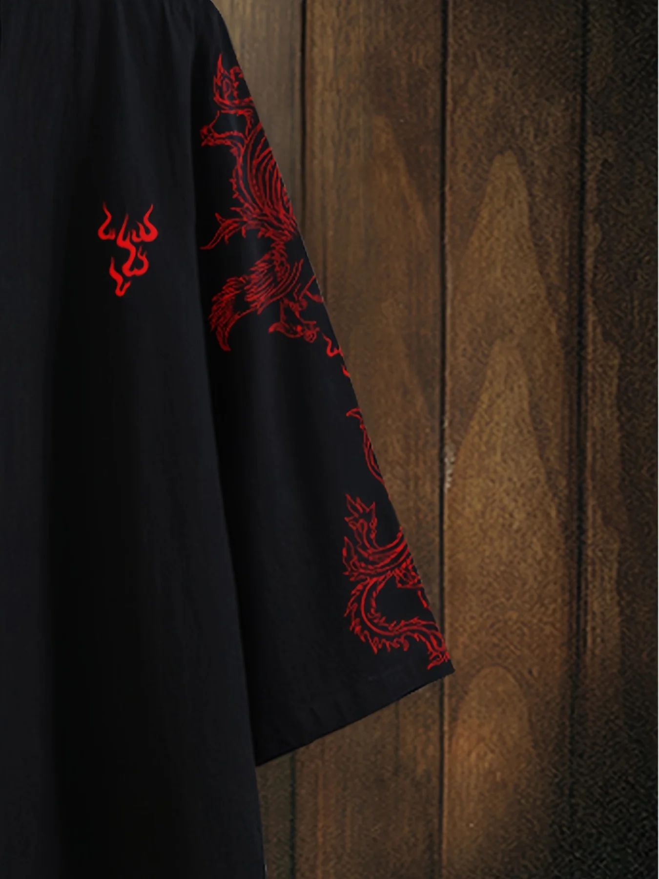 Халат дао мужской в ретро-стиле простой Плетеный халат виде перьев пальто