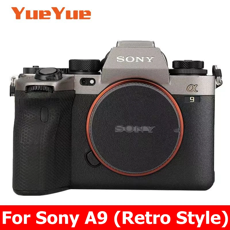 

A9 Alpha 9 Decal Skin Vinyl Wrap Film Lens Body Protective Sticker Protector Coat For Sony ILCE 9 LCE-9 ILCE9 （Retro Style ）