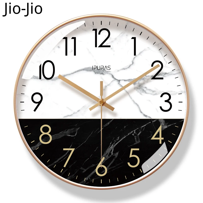 

Настенные часы в скандинавском стиле, черные креативные большие бесшумные украшения из ПВХ для спальни, кухни, гостиной