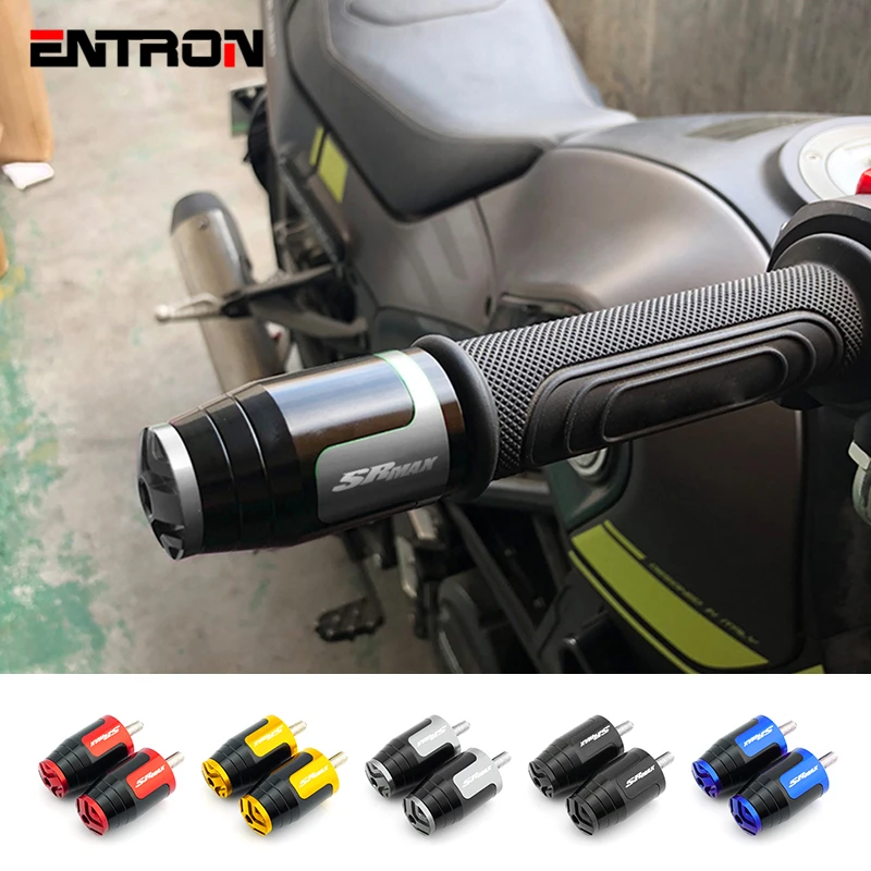 

For Aprilia Srmax125 2011-2015 Srmax300 2011-2016 Motorbike Handlebar Grips Handle Bar Hand Grip End Plug Srmax 125 300 Red Blue