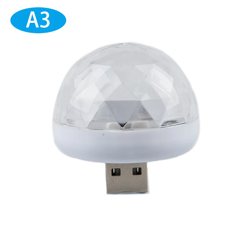 

Auto USB Light DJ RGB Mini Colorful Karaoke Car Led Lights Car Auto Decorative Lamp Atmosphere Lamp Welcome Light
