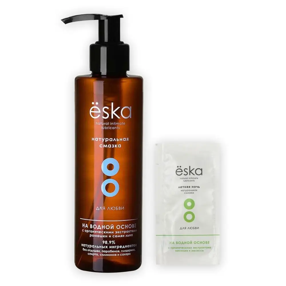 Еska: Лубрикант на водной основе 200 мл. + саше &quotЛетняя ночь&quot 7