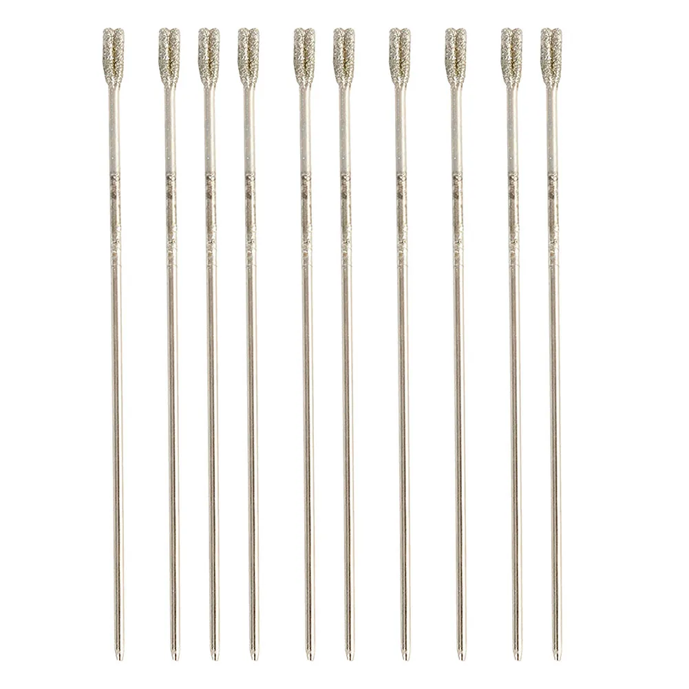 

Hole Saw Tile Glass Drill Bit 1-2.4mm 10x Large Quantities 10pcs For jade stone jewelry hollow saw Gute Qualität