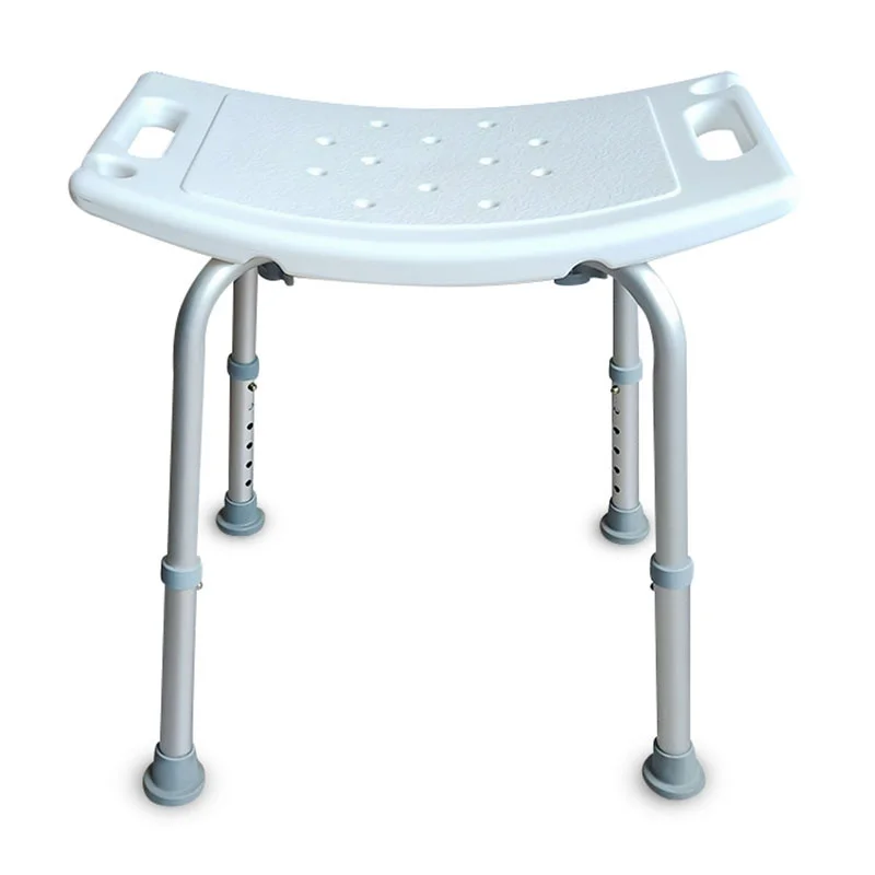 

Disabled Shower Chairs Aluminum Alloy Bathroom Bathing Chair Elderly Non-slip Height Adjustable Shower Buckle Shower Stool