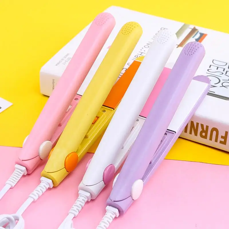 

Mini Chapinha Prancha De Cabelo Portátil Com Case Transporte