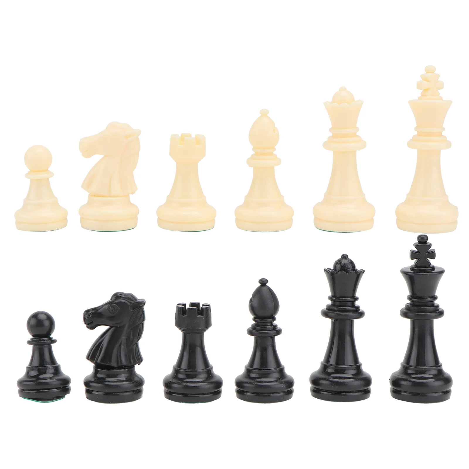 

Chess Pieces Game Magnetickids Pawns Chessmen Wooden Strategy Plaything International Figures King Replacement Pawn Block Magnet