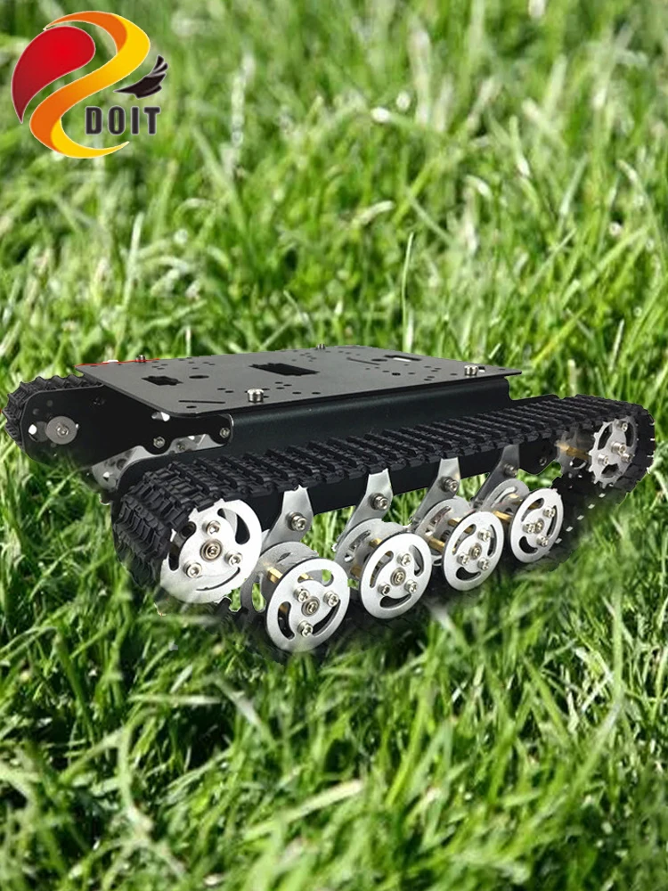 TS100 металлический умный амортизирующий комплект шасси для резервуара высокий