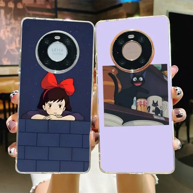 

Anime Kiki's Delivery Service Phone Case for Samsung S21 A10 for Redmi Note 7 9 for Huawei P30Pro Honor 8X 10i cover